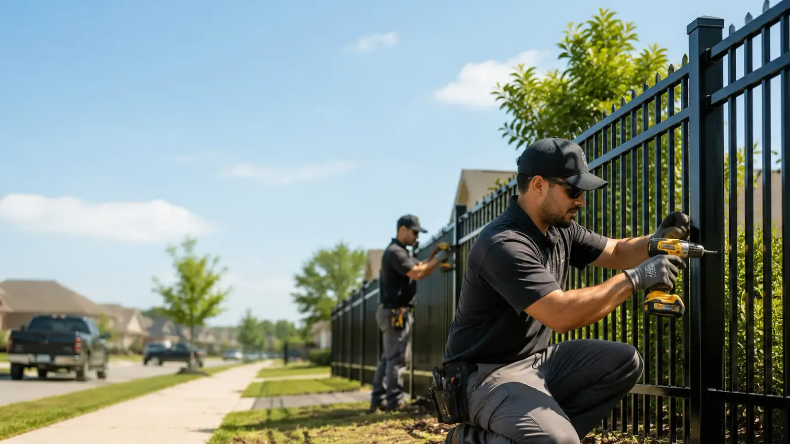 Metal Fence Installation in Castalia, IA